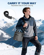 Cooler Bag, 7/16/30 Can Soft Sided Small Portable Insulated Cooling Pack, Everyday Lunch Cooler, Leakproof Ice Chest for Beach, Camping, Travel, Picnic