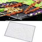 Stainless Steel BBQ Grill Grates Replacement, Mesh Wire Net, Cooking Rack for Outdoor Camping Barbecue (30x45cm/11.8x17.7in)