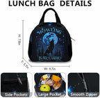 Boys Backpack, Wolf Gifts, Cool Wolf Backpacks for Kids 6-8, 17 Inch School Bag with Lunch Box, Large Capacity Student Bookbag and Pencil Case Bundle for Travel School