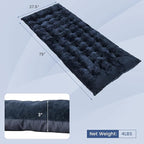 GOFLAME Camping Cot Mattress, Sleeping Cot Pad with Soft and Breathable Crystal Velvet, 75” x 27.5” Lightweight Comfortable Camping Cot Pad for Outdoor Hiking Vacation Traveling