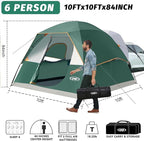 UNP SUV Dome Tent for Camping, Outdoor 6 Person Car Camping Tent, Easy Set Up SUV Tailgate Tent with Rainfly 10' x 10' Vehicle Camping Tent | for Camping, Outdoor, Car Camping Tent, Easy Set Up, SUV Tailgate Tent, with Rainfly