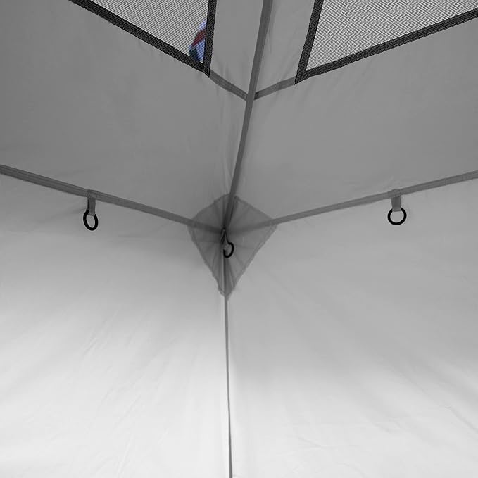 E-Z UP Camping Cube Sport, Converts 10' Angled Leg Canopy into Camping Tent