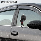 Heavy Duty Suction Cup Hooks, Car Camping Essentials Tie Down Anchor, Window Hooks, Glass Suction Cups, RV Van Car Awning, SUV Tent, Truck Camping, 4 Pcs