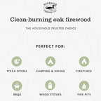 Superior Trading Natural Oak Mini Fire Stick w/Fire Starter Pods, Fireplaces, Wood Stove, Pizza Oven, Campfire, Fire Starter Kit, USDA Certified Kiln, USA Made, 30 Lbs