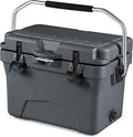 Goplus Hard Cooler, Insulated Ice Chest w/Portable Handles, Cup Holders, Ruler, Bottle Opener, 6 Day Ice Retention for Drink, Beverage, Camping, Fishing, Beach