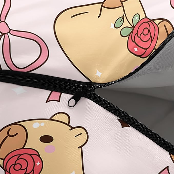Colorful Bow Sleeping Bag, 3 Season Warm Cool Weather, Hand Drawn Bow Camping Sleeping Bag for Adult, Cute Bowknot Camping Backpacking for Outdoor Traveling Hiking Hunting Gear Equipment