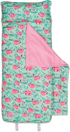 Stephen Joseph, Toddler All Over Print Nap Mat with Soft Blanket and Removable Pillow for Boys & Girls, Kids Sleeping Bag for Elementary, Daycare, Preschool with Carry Handle