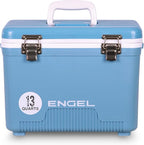 ENGEL 13qt Leak-Proof, Air Tight, Drybox Cooler and Small Hard Shell Lunchbox for Men and Women