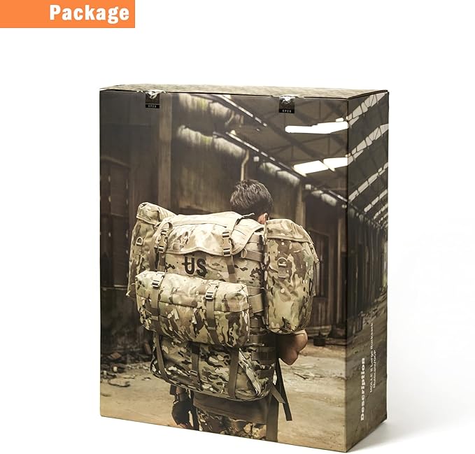 MT Military MOLLE 2 Large Rucksack with Frame, Army Tactical Backpack