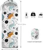Kids Sleeping Bag for Boys Girls,3D Basketball Print-Lightweight Warm Portable Outdoor Indoor-Waterproof Cold Weather Resistant Sleeping Bag for Camping Hiking