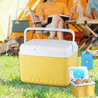 MYCENSE Insulated Ice Cooler, Portable Storage Case Drink Bucket, Versatile Fridge Hard Ice Chest Box for Camping Picnic Beach BBQ Tailgating Fishing