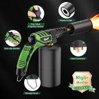 Powerful Propane Torch Head 2 Pack, Propane Torch Gun Campfire Starter, Charcoal Lighter, Welding Torch Head for Searing Steak, Soldering, Brazing, Stripping Paint(Tank Not Included)