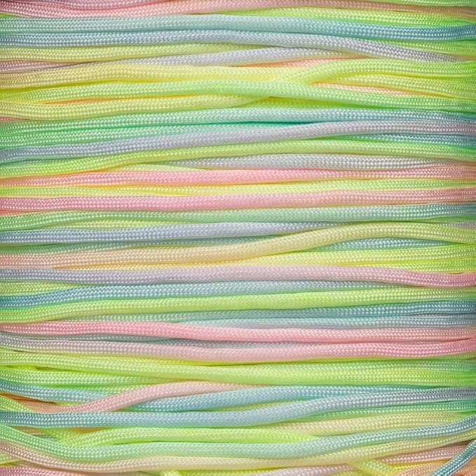 Paracord Planet 550 Paracord – 200+ Colors – Hanks from 10-100 Feet and Spools of 1000 Feet – Great Multi-Use Cord!
