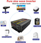 Complete 10000W Solar Panel Kit with Pure Sine Wave Inverter & 50A Charge Controller for Marine, RV(75W)