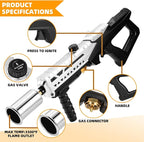 Powerful Propane Torch Gun, Flamethrower With Adjustable Flame, Blow Torch for Campfire, Fire Pit Starter, Fun Gift (Propane Tank Not Included)