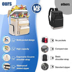 Backpack Cooler Insulated Leak Proof for Men Wowen 36 Cans Soft Cooler Backpack Insulated Waterproof Large Capacity Coolers Bag Portable for Lunch Camping Travel Picnic Hiking