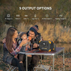 PECRON E500LFP Portable Power Station, 600W/576Wh Solar Generator, Power Station LiFePO4 Battery Backup, Fast Charging for Home Use, RV, Camping, CPAP, Emergencies