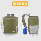 Insulated Cooler Backpack Outdoor - Leak Proof Backpack Cooler 30 Cans, Waterproof Lightweight Cooler Bag for 12h Hot/Cold Retention - Soft Cooler for Travel, Camping, Beach, Lunch