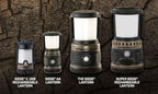 Streamlight 44941 Siege AA 200-Lumen Lantern with White & Red LEDs for Camping & Emergencies, Coyote