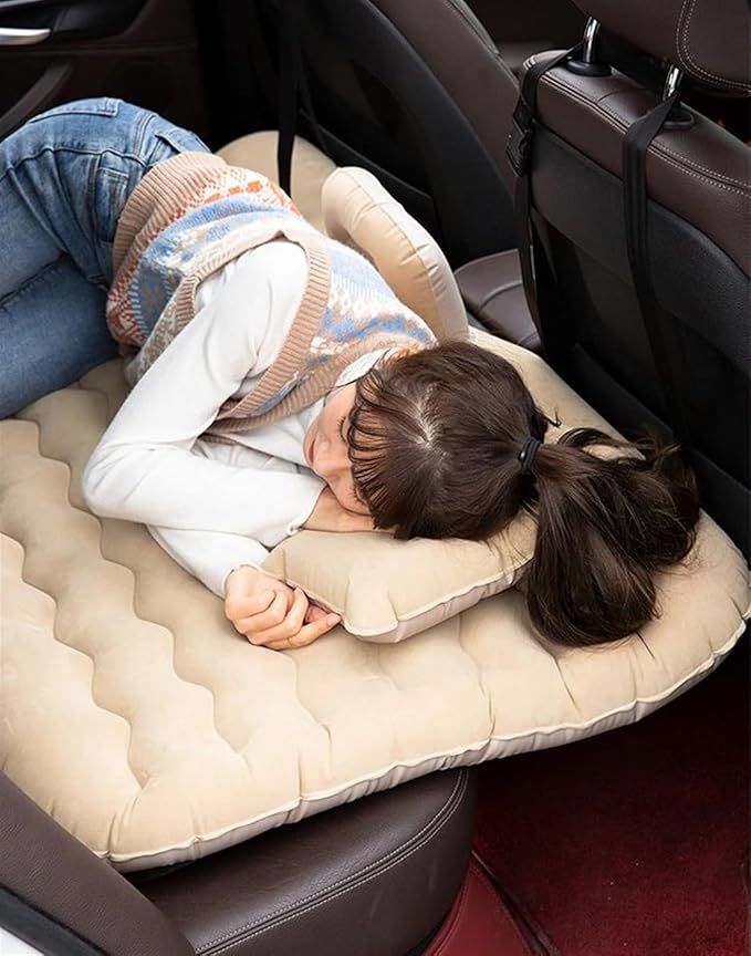 Camping Inflatable Mattress, Car SUV Inflatable Mattress, Portable Inflatable Mattress, Outdoor Travel Sleeping Pad, 130 * 80 Cm Car Mattress (Three)
