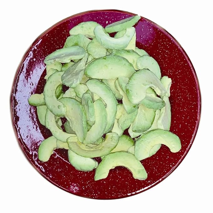 Military Surplus Freeze Dried Avocado 9 Oz Premium Long Term Storage High Nutrient Emergency Food Lightweight & Portable for Survival, Camping & Hiking 25+ Year Shelf Life Pack of 1