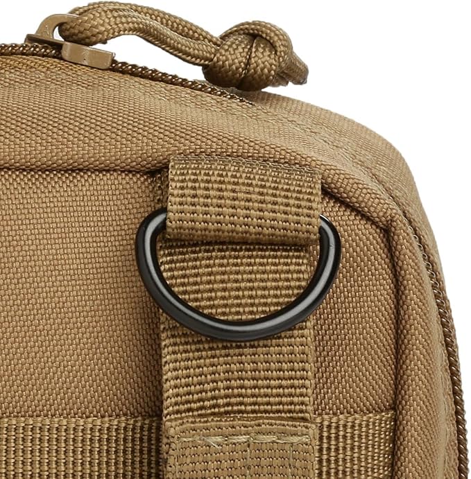 Orca Tactical First Aid Molle Pouch - Heavy Duty IFAK Pouch - Empty Medical Pouch Ideal for Military Use EMTs Law Enforcement Camping and Hiking - Med Pouch for Optimal Organization