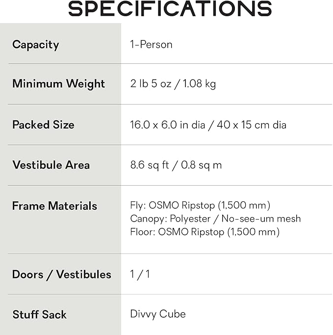 NEMO Equipment Dragonfly OSMO Ultralight Bikepacking Tent