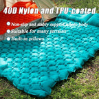 icepac Sleeping Pad Ultralight Inflatable Sleeping Pad for Camping，Built-in Pump, Ultimate for Camping, Hiking,Lightweight Inflatable Sleeping pad