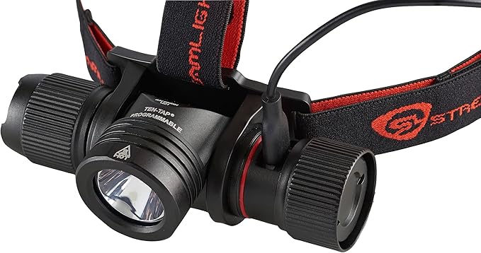 Streamlight 89001 ProTac 2.0 2000-Lumen Headlamp with Rechargeable Battery, Strap, Black