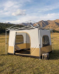 REDCAMP Canopy Camping Tent for Pop Up Canopy Tent, Inner Tent Converts Straight Leg 10'x10' or 10'x20' Canopy into Camping Tent, Fits 4-6 Person(Frame/Shelter NOT Included)