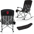 Picnic TIME NCAA Unisex-Adult NCAA Outdoor Rocking Camp Chair, XL Heavy Duty Camping Chair for Adults
