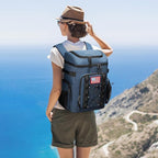 Maelstrom Backpack Cooler,Soft Lightweight Leakproof Cooler Backpack,Men Women 35/50 Can Insulated Cooler Bag,Keeps Hot/Cold for Up to 16 Hours,Perfect for Camping, Beach