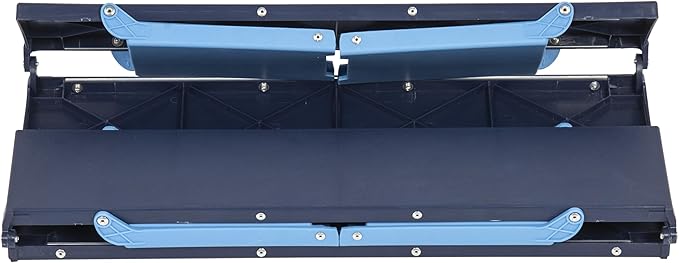 Life is Good Family Portable Outdoor Folding Table with Adjustable Height and Carry Bag for Beach, Camping, 30lb Weight Capacity, 22" x 20" x 16"