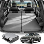 Car Bed for Hyundai Tucson, Foldable Non-Inflatable Memory Foam Camping Mattress, Thickened Portable SUV Trunk Sleeping Pad, Air Mattress Upgrade for Camping & Travel Essentials, With Storage Bag
