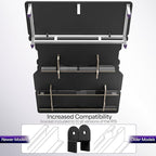 Life Finds Sleeping Platform Storage System Designed for Rivian R1S Vehicles, Folding Platform with Underneath Storage, Black, LF-R1SP