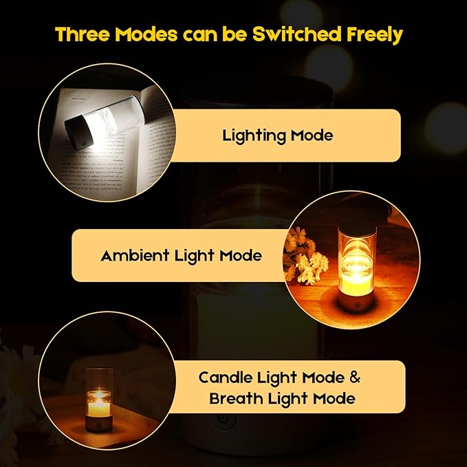 Small Camping Lights,Rechargeable Camping Light,Color Temperature Adjustment Mini Camping Lantern,Portable Camping Lamp with SOS Mode (Dark Grey)