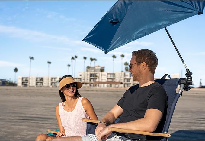 Sport-Brella Versa-Brella SPF 50+ Adjustable Umbrella with Universal Clamp
