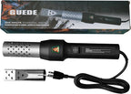 GUEDE One Minute Igniter Electro-Torch Fire Starter, Electric Charcoal Starter and Lighter, BBQ Smoker, Grill Starter, Super Heated Air with Built-In Blower