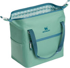 Stanley All Day Julienne Midi Soft Cooler Bag and Lunch Box 12 Quarts | 20 Can Cooler with Handles and Strap | Stays Cold for Hours | Insulated Travel Bag with Zipper | BPA-Free | Spring Green