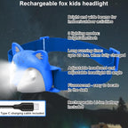 Kids Camping Essentials – LED Kids Lantern and Rechargeable Kids Headlamp Set | Multiple Purposes Kids Nightlight/Flashlight Toys –Holiday, Halloween N Birthday Gifts for Toddlers and Kids (Blue)