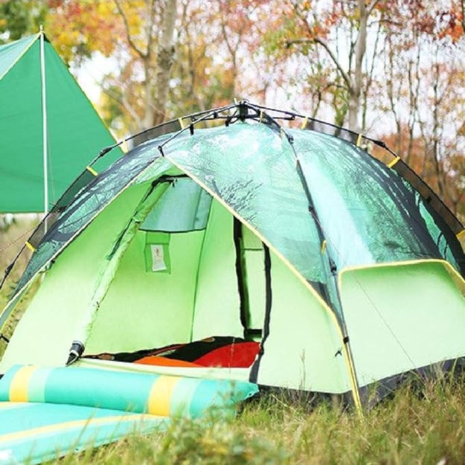 Backpacking Tents, Pop Up Tent, for 3-4 People Automatic Camping Waterproof Tent, for Camping and Beach