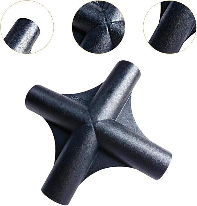Tent Pole Connector Tent Joint Accessories Tent Connector Part Spare Parts Replace Connector Easy to Install 4 Way Connector