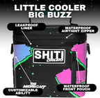 SHITI Coolers Cooler for Camping, Travel, Beach, Soft Lunch Box for Food, Drinks & Ice, Portable, Waterproof 24 Hr Insulated Bag with Shoulder Straps, Customizable