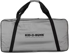 Disc-O-Bed Youth Single Camping Cot Kid-O-Bed, Portable Sleeping Cot for Kids with Included Carry Bag, Indoor and Outdoor Use, Tan