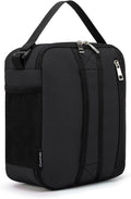 BEIMILY Small Insulated Lunch Bag,Lunch Box for Men Women Adults,Portable Refrigerated Lunch Box,Soft Insulated Tote Bag for Office Work Picnic with Comfort Handle and Removable Hand Strap (Black)