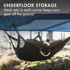 Tentsile UNA V3 Solo Tree Tent Hammock, 1-Person Capacity, Anti-Roll System, Ratchet and Straps Included, Portable Tree House Shelter, Designed in The UK