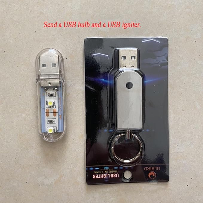 Portable Hand-Crank Generator with LED USB Light, 5V/1A Output Aluminum Body Emergency Charger for Camping, Hiking & Power Outages(1pc)