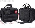 Carlebben Survival Kit Camping kit First Aid Kit Emergency Bugout Bag Gifts for Men Tactical Gear Accessories Molle Attachments Military