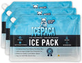 Ice Pack for Coolers, (3 Pack) High Performance, Reusable Long-Lasting Cold Pack for Lunch Boxes, Camping, Travel & Marine Use – Non-Toxic, Leakproof, No Watery Mess
