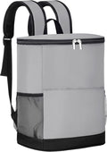Insulated Cooler Backpack 30 Cans - Leak Proof Beer Backpack Lightweight Cooler Bag for Travel, Camping, Beach, Lunch